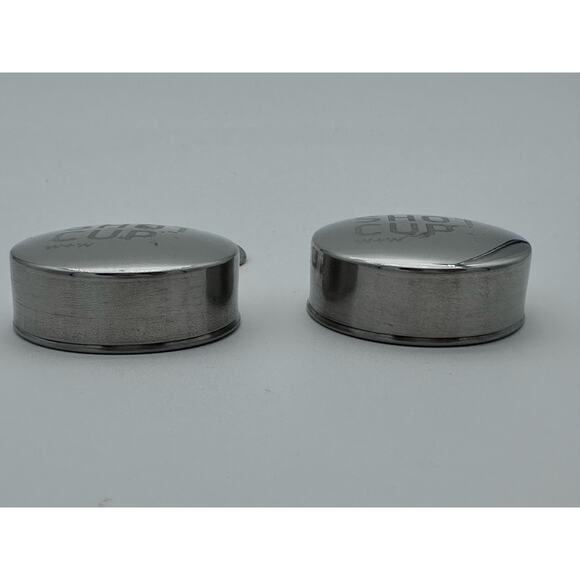 Stainless Steel Collapsible Cups for Traveling Shot Glasses with Lids Keychain - Picture 4 of 11